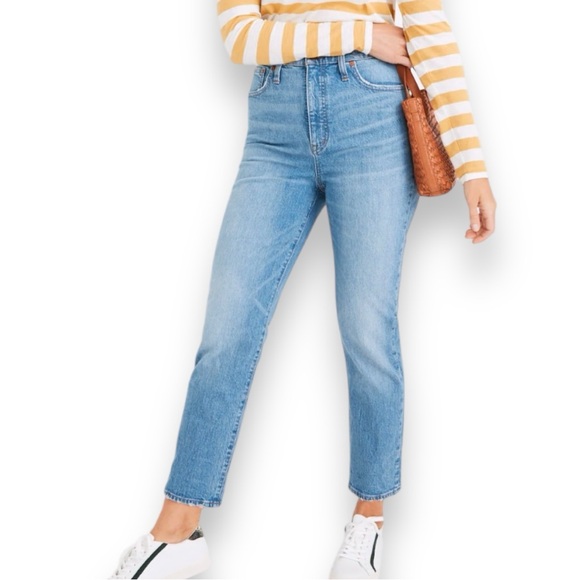 Madewell Classic Straight Jeans in Nearwood Wash Size 29 - Picture 1 of 10